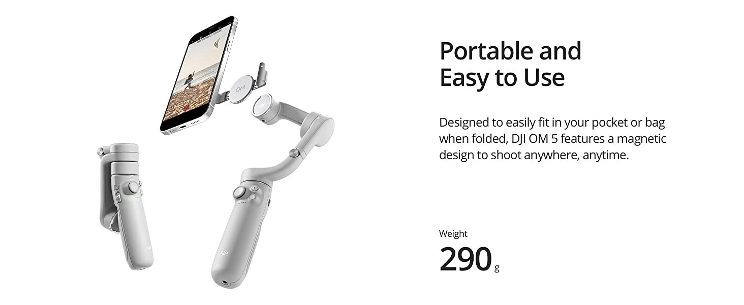 DJI om 5 gimbal stabilizer.