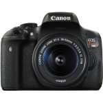 Canon 750D DSLR Camera with EF-S 18-55mm IS Lens