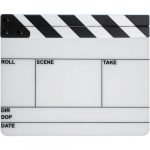 Filmmaking Clapperboard kit (White)