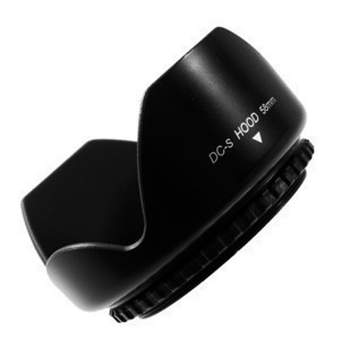 LingoFoto 52mm Screw-in Lens Hood – Aluminum Alloy For Nikon 50mm F/1.4
