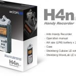 Zoom H4n Handy Mobile 4-Track Recorder New Service Pack